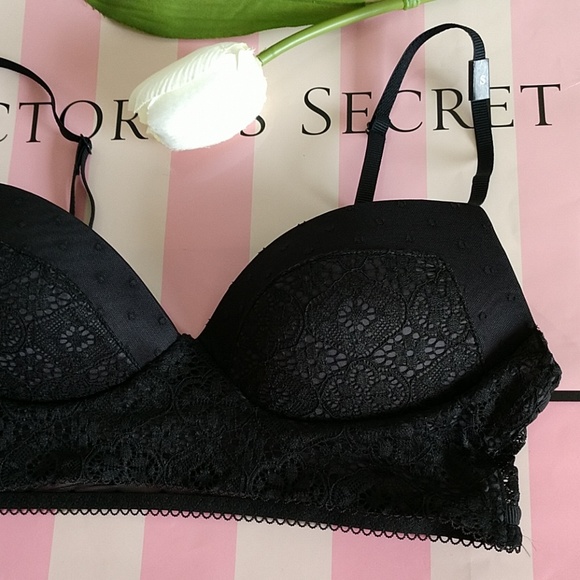Size S🌷 VICTORIA'S SECRET PUSH-UP BRALETTE .nwt - Picture 3 of 5